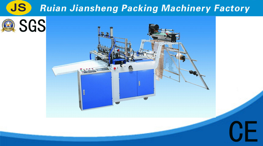 KT-800/600 Heat sealing & cold-cutting without pulling bag making machine
